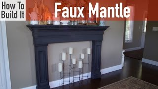diy fireplace mantels plans