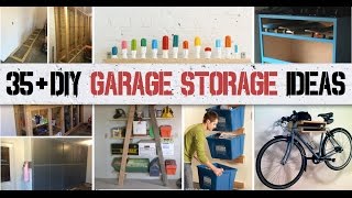 diy garage storage designs