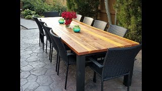 diy patio table designs