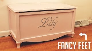 diy toy box with lid