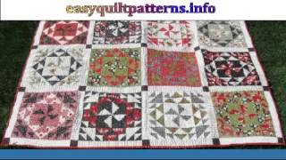 easy bed quilt patterns