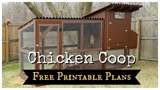 easy chicken coop designs free