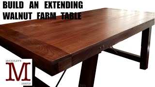expandable dining room table plans
