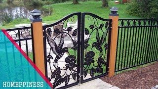 fence gates designs