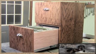 filing cabinet plans woodworking