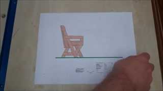 folding bench picnic table combo plans