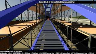 footbridge construction