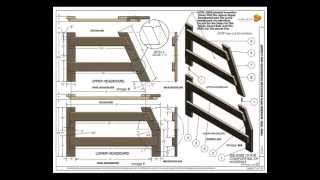free bunk bed plans twin over full