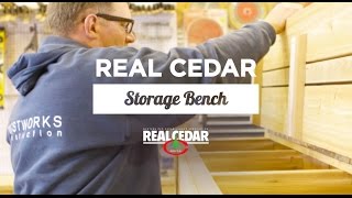 free deck storage bench plans