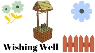 free square wishing well plans