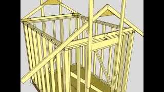 free wood shed plans