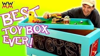 free wooden toy box plans