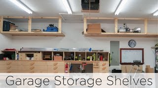 garage storage shelves ideas