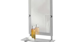 glass bathroom shelves argos