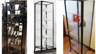 glass display cabinet argos