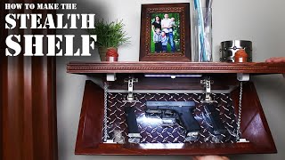 hidden gun cabinet blueprints
