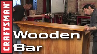how to build a bar in your home