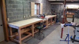 how to build a basement workshop