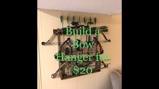 how to build a compound bow rack