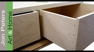 how to build a dresser with drawers