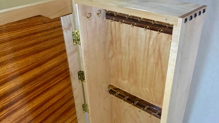 how to build a standing jewelry box