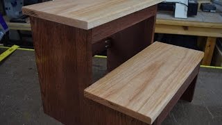 how to build a step stool for dogs