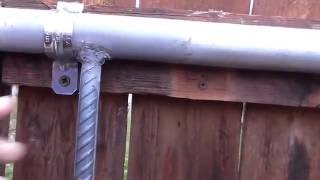 how to build a wooden gate latch