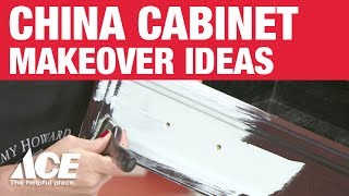 how to make a china cabinet look modern