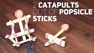 how to make a popsicle stick catapult