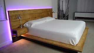 how to make a sleigh bed more modern