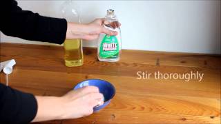 how to make wooden furniture polish