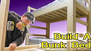 l shaped twin over full bunk bed plans