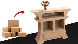 make cardboard furniture