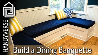 make your own banquette