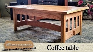 mission coffee table plans free