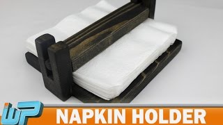 napkin holder plans free