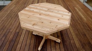 outdoor table plans free
