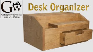 plans for a desk organizer