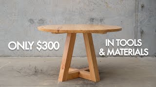 round dining table woodworking plans