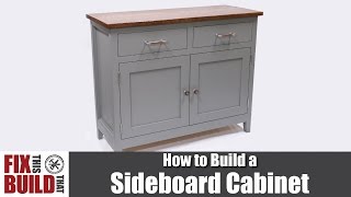sideboard furniture plans
