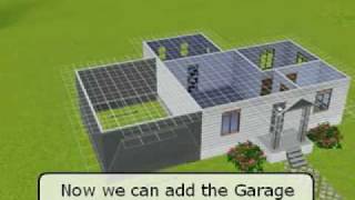 sims 3 how to build a garage with foundation
