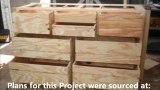 solid wood dresser plans
