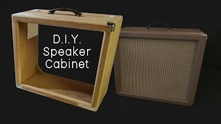 speaker cabinet design plans