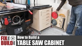 storage cabinet woodworking plans