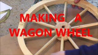 wagon wheel planter plans