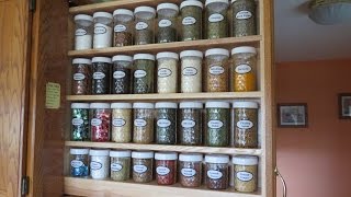 wall mounted spice cabinet plans