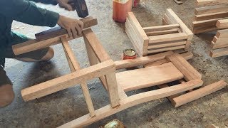 wood kitchen chair plans