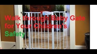 wooden baby gate amazon