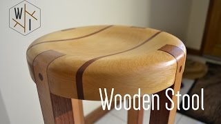 wooden stools designs