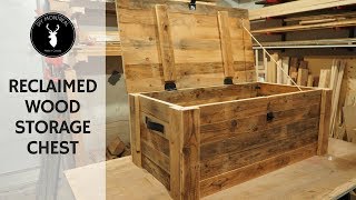wooden storage box plans